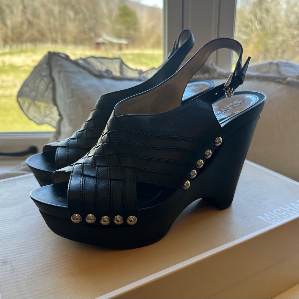 Michael Kors Harlow Sandal Black